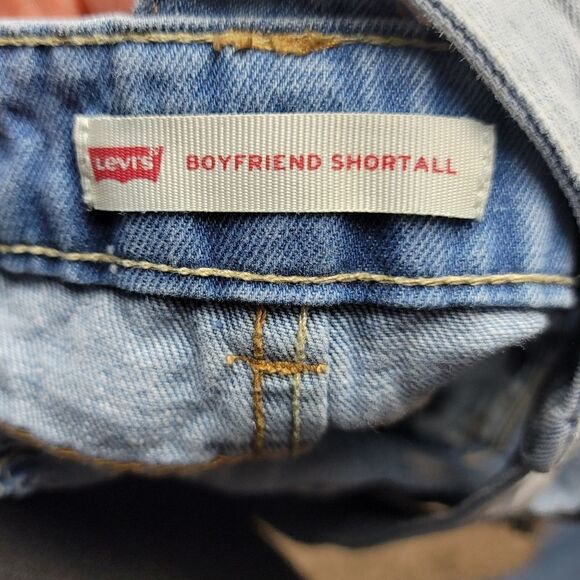 LEVI'S light wash denim Shortall - Picture 8 of 9